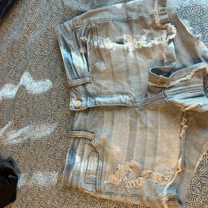 Ripped shorts from kohls barley worn